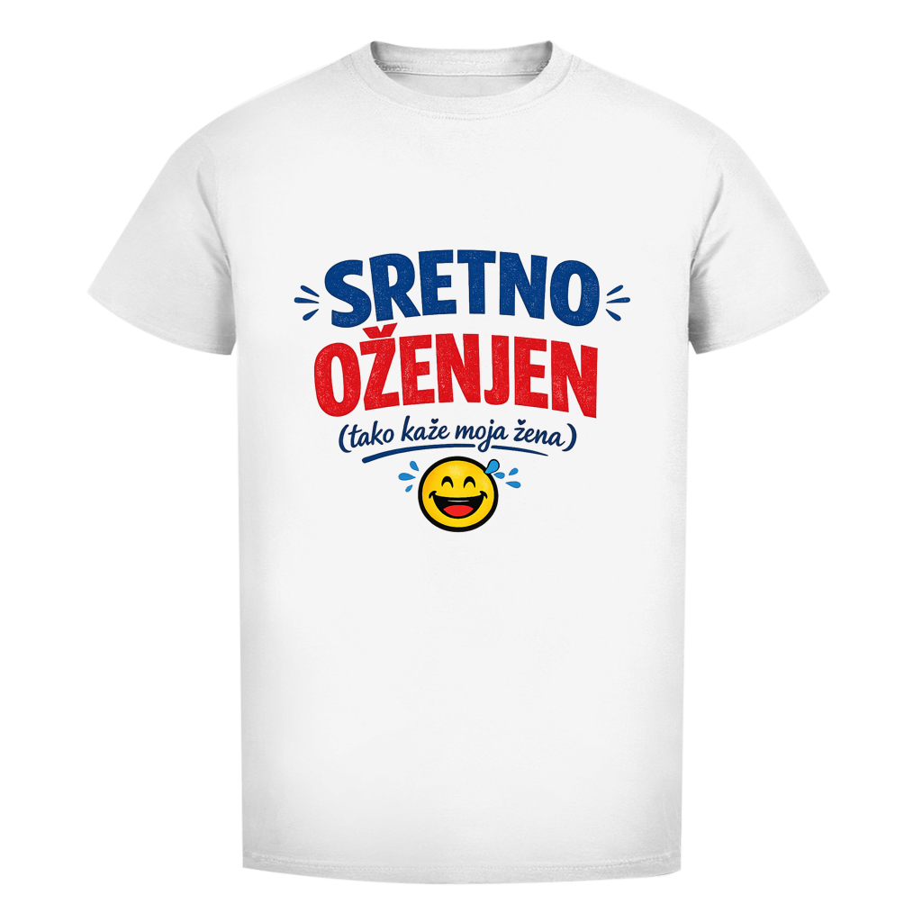 Sretno Oženjen Balkan Edition Herren Premium Bio T-Shirt