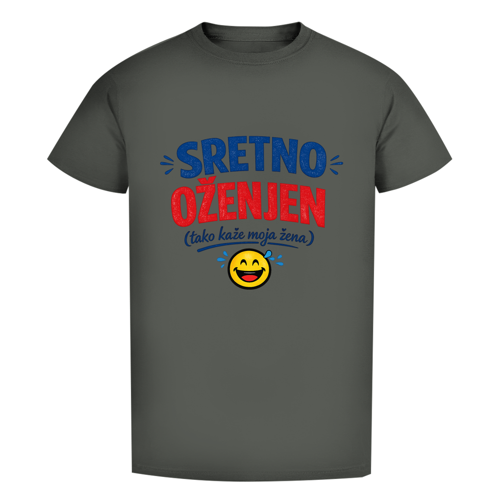 Sretno Oženjen Balkan Edition Herren Premium Bio T-Shirt