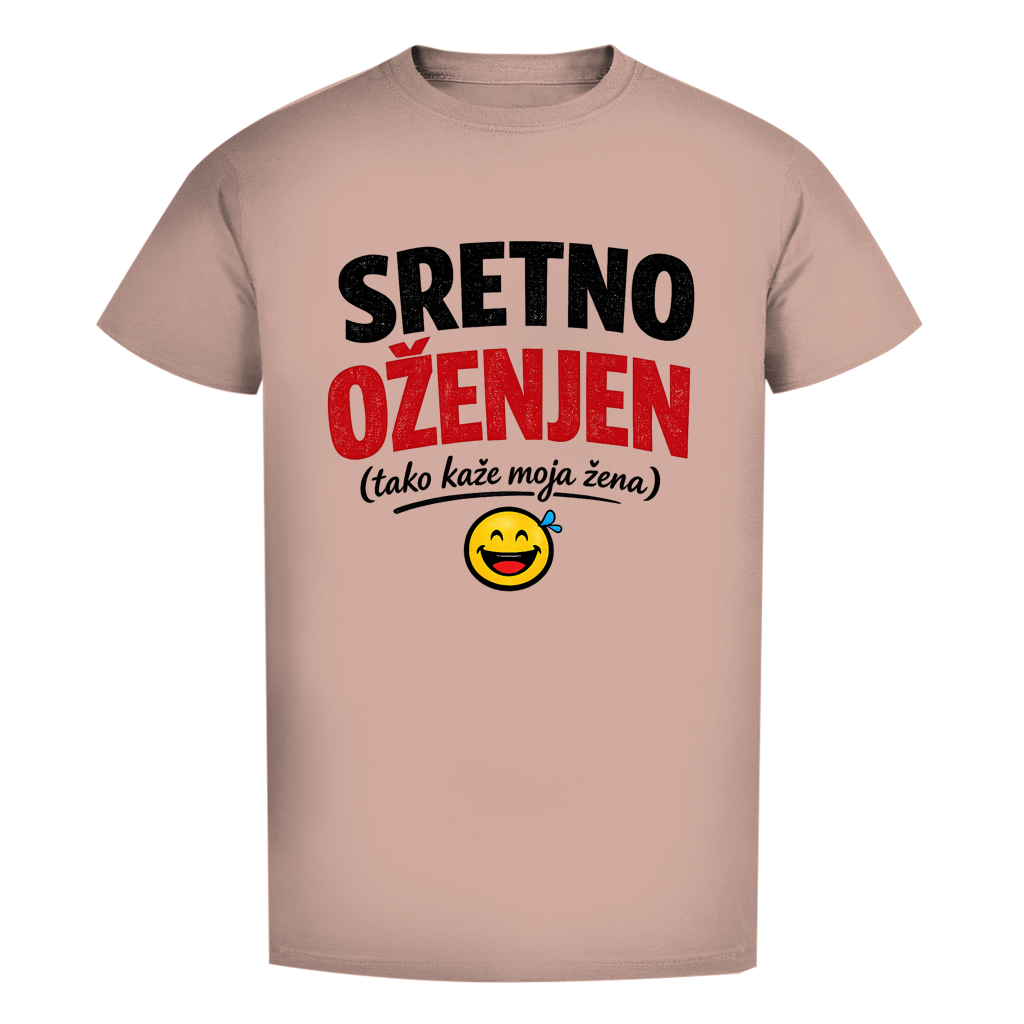 Sretno Oženjen Original Herren Premium Bio T-Shirt