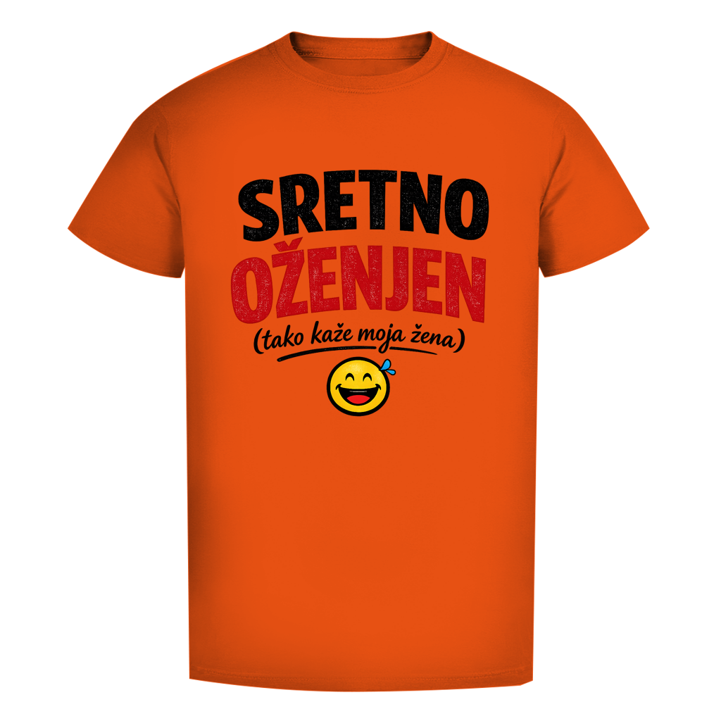 Sretno Oženjen Original Herren Premium Bio T-Shirt