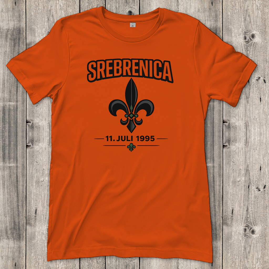Damen T-Shirt Srebrenica Ljiljan