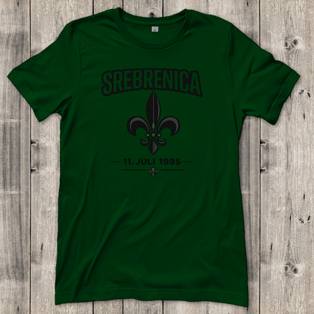Damen T-Shirt Srebrenica Ljiljan
