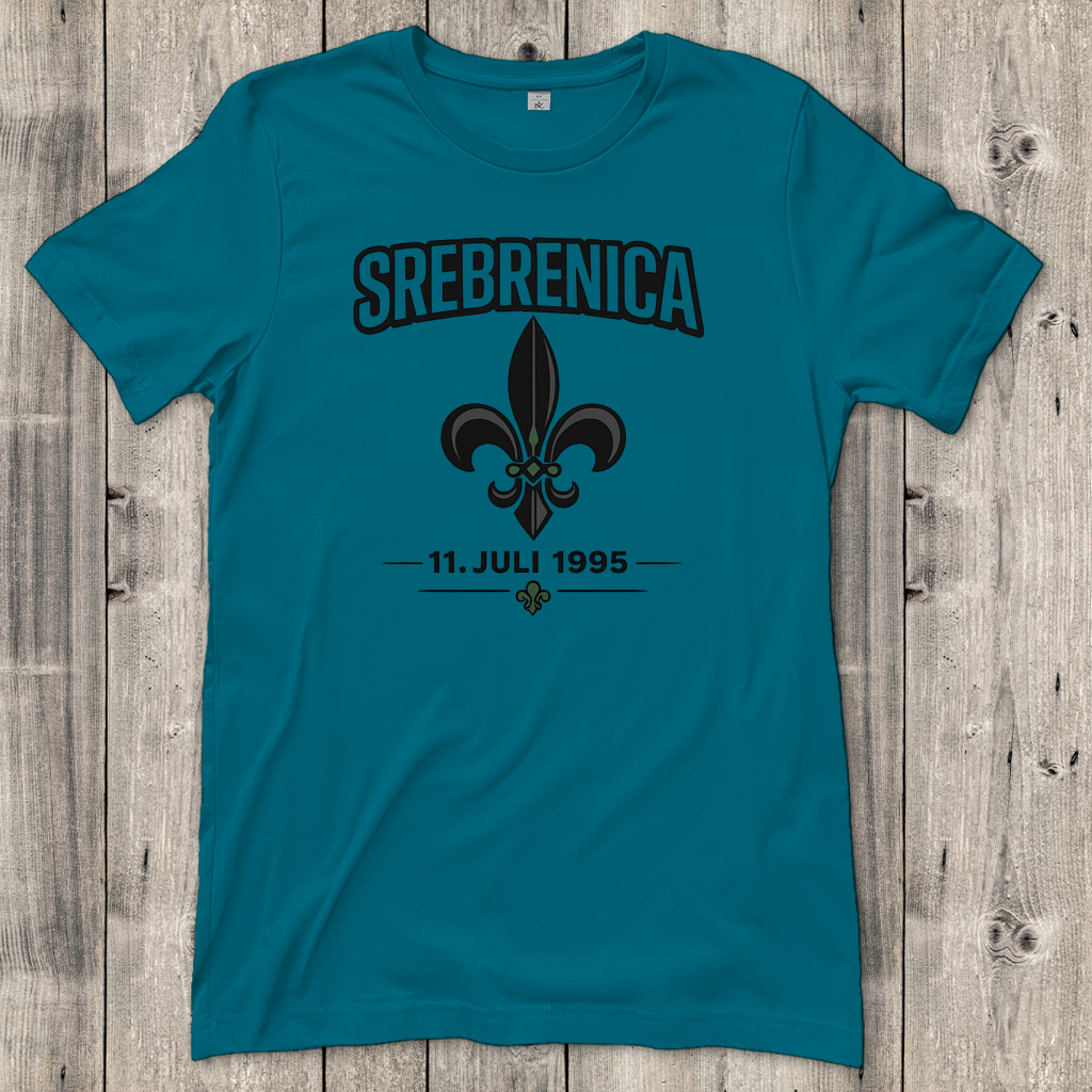 Damen T-Shirt Srebrenica Ljiljan