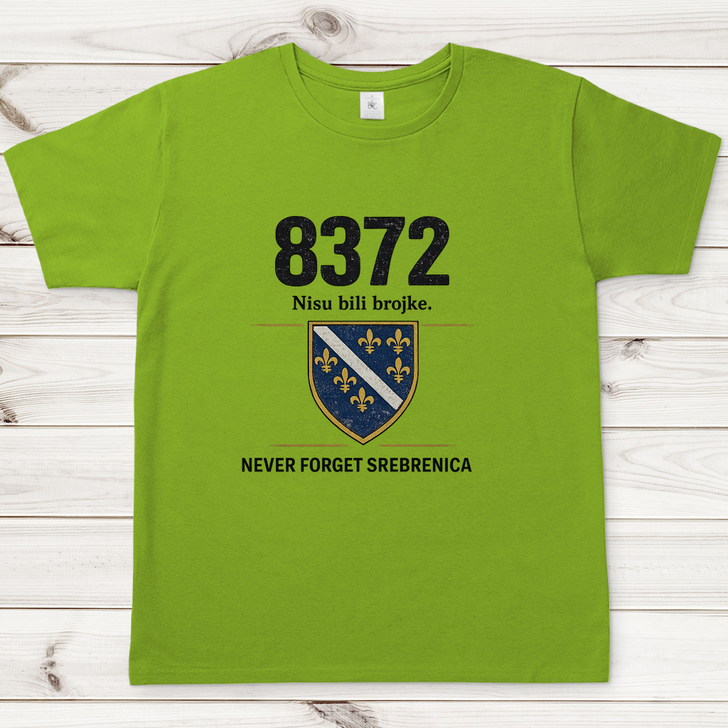 Herren T-Shirt Srebrenica Grb