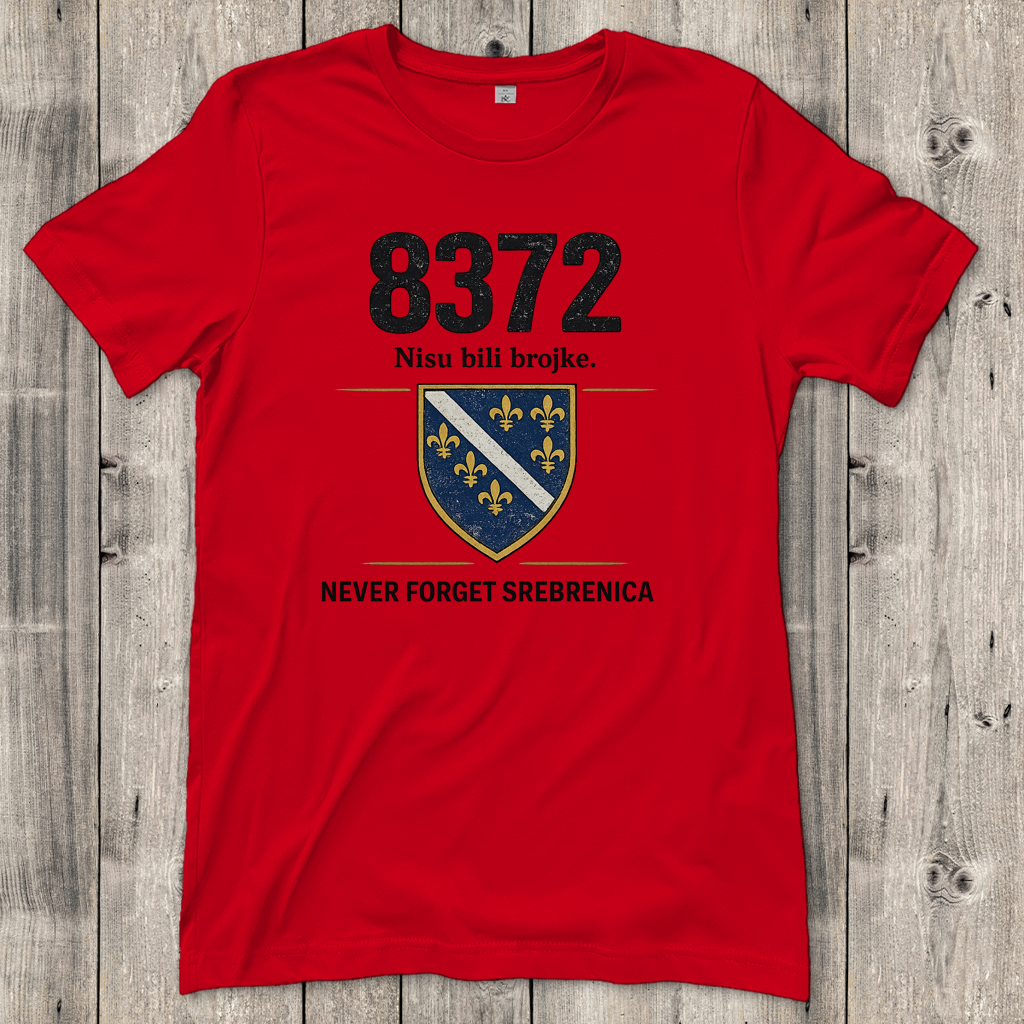Damen T-Shirt Srebrenica Grb