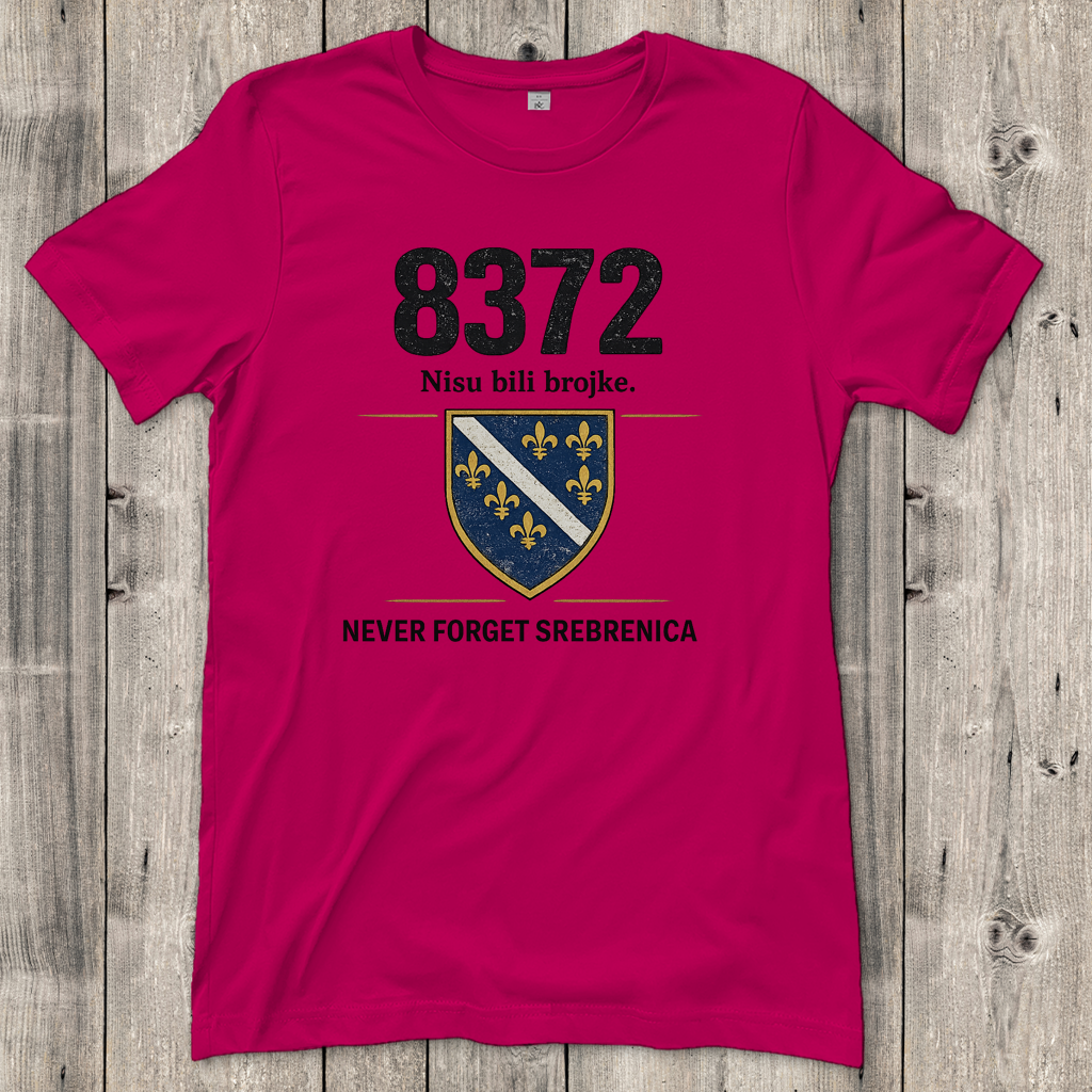 Damen T-Shirt Srebrenica Grb