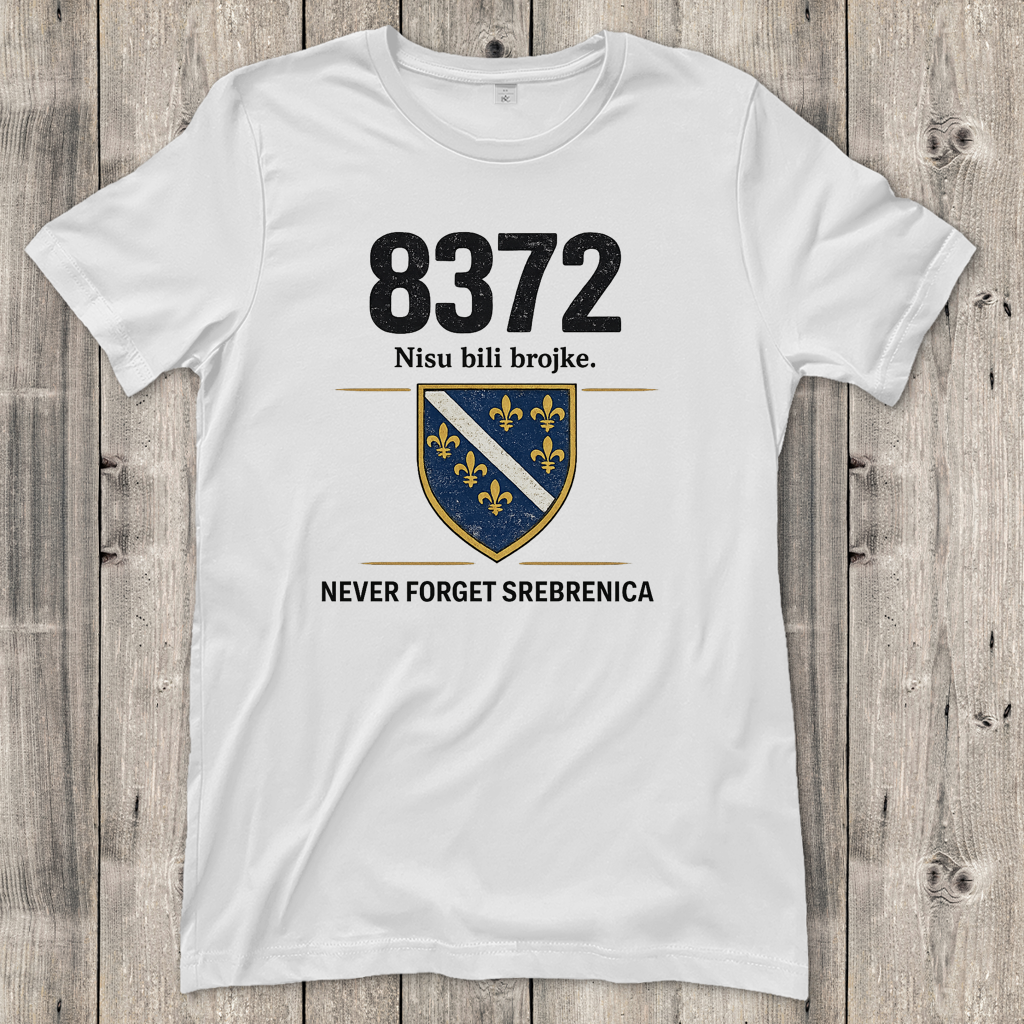 Damen T-Shirt Srebrenica Grb