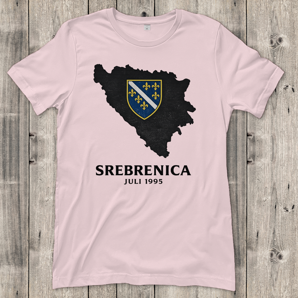 Damen T-Shirt Srebrenica Schwarz