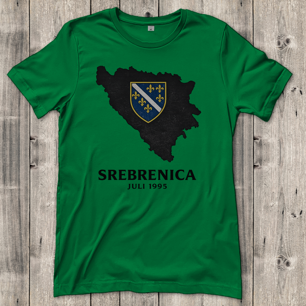 Damen T-Shirt Srebrenica Schwarz