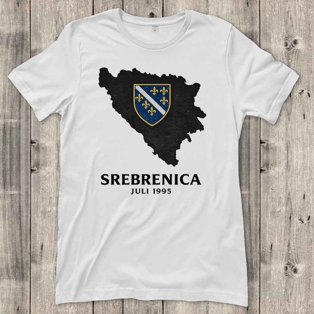 Damen T-Shirt Srebrenica Schwarz