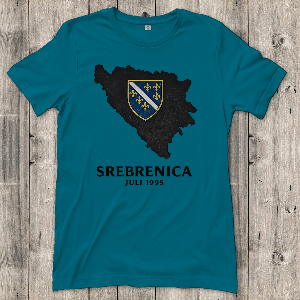 Damen T-Shirt Srebrenica Schwarz