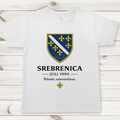 Herren T-Shirt Srebrenica Nikad Zaboravljena