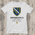 Damen T-Shirt Srebrenica Nikad Zaboravljena