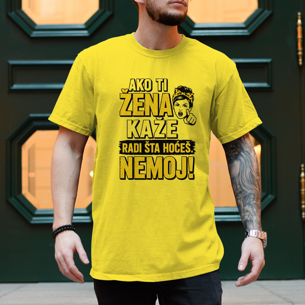 Herren T-Shirt Radi sta hoces