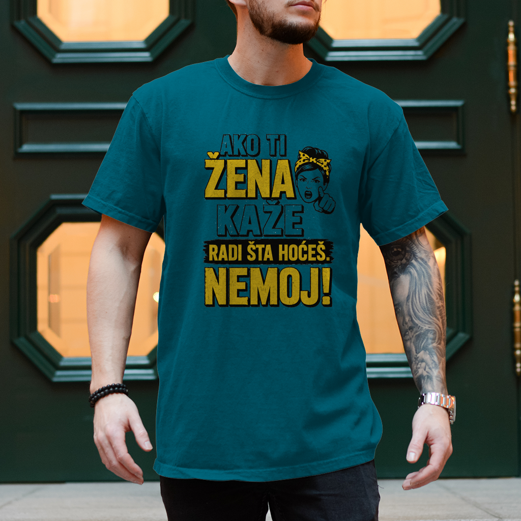 Herren T-Shirt Radi sta hoces