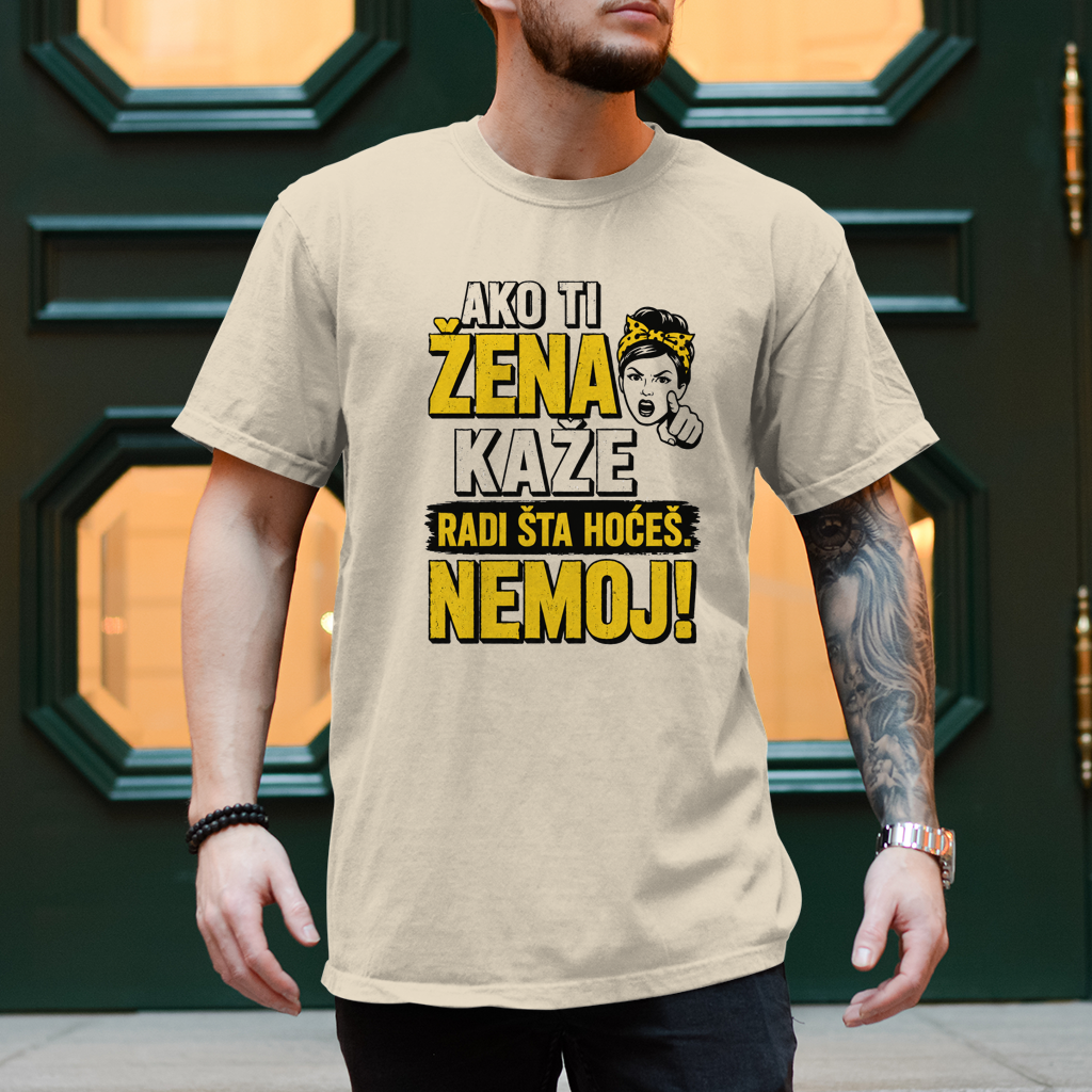 Herren T-Shirt Radi sta hoces