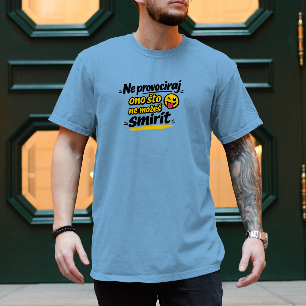 Herren T-Shirt Ne provociraj
