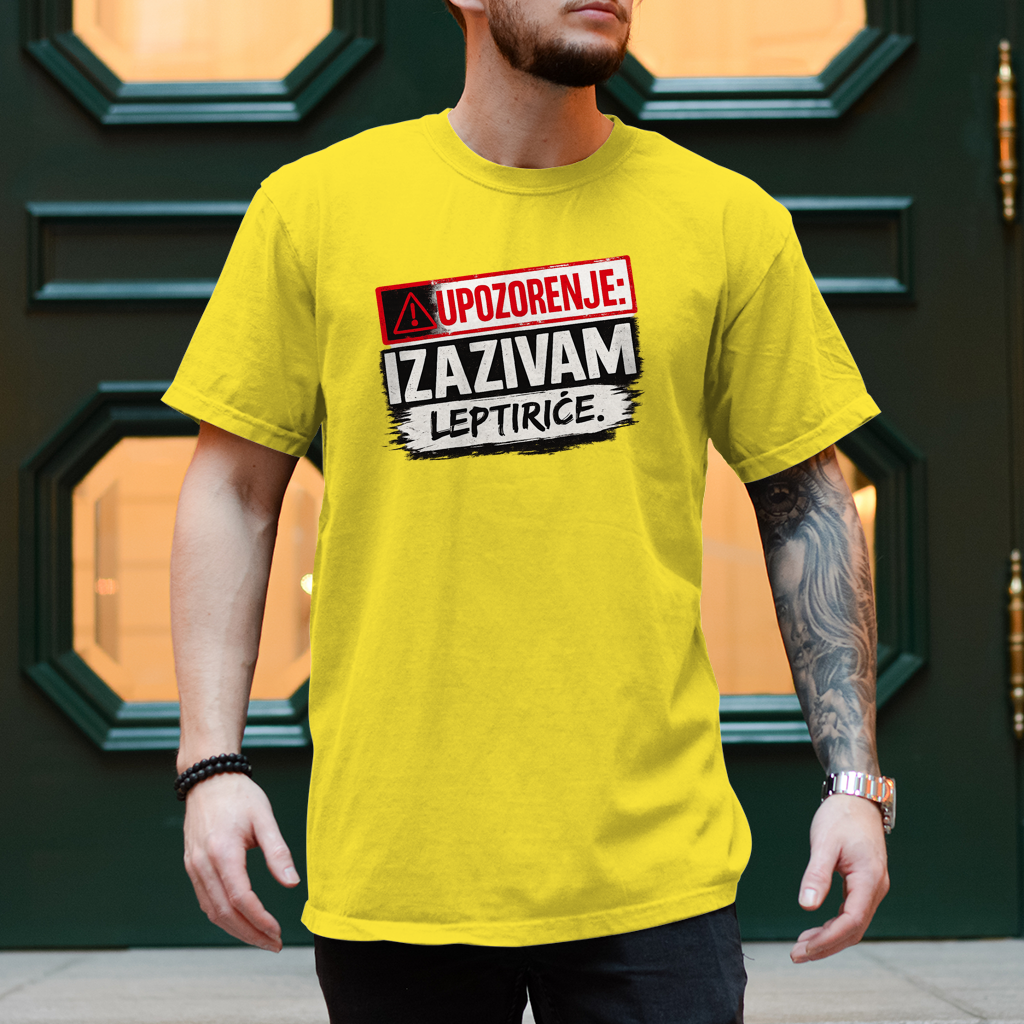 Herren T-Shirt Izazivam leptirice
