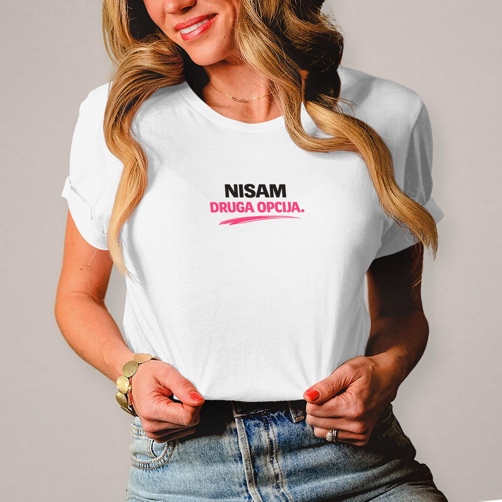 Damen T-Shirt Nisam Druga Opcija