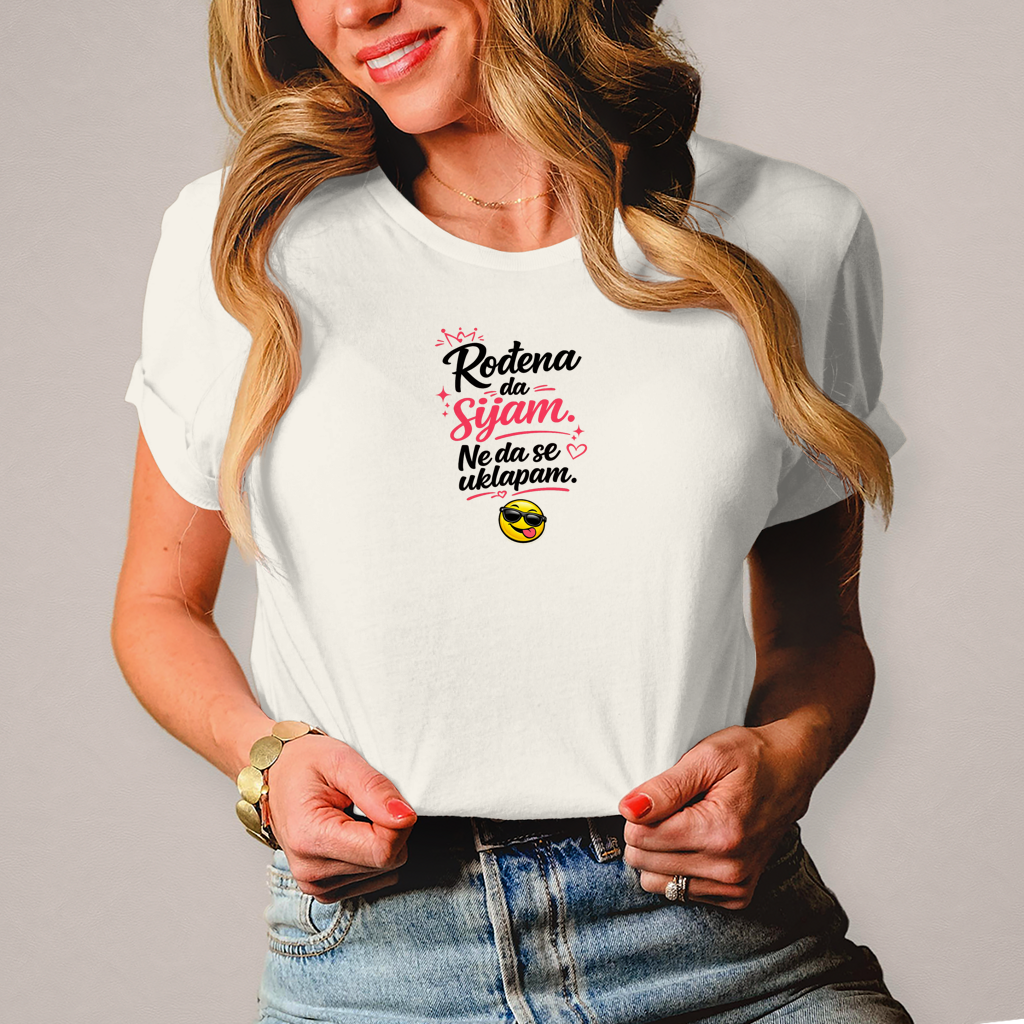 Damen T-Shirt Rodjena da sijam