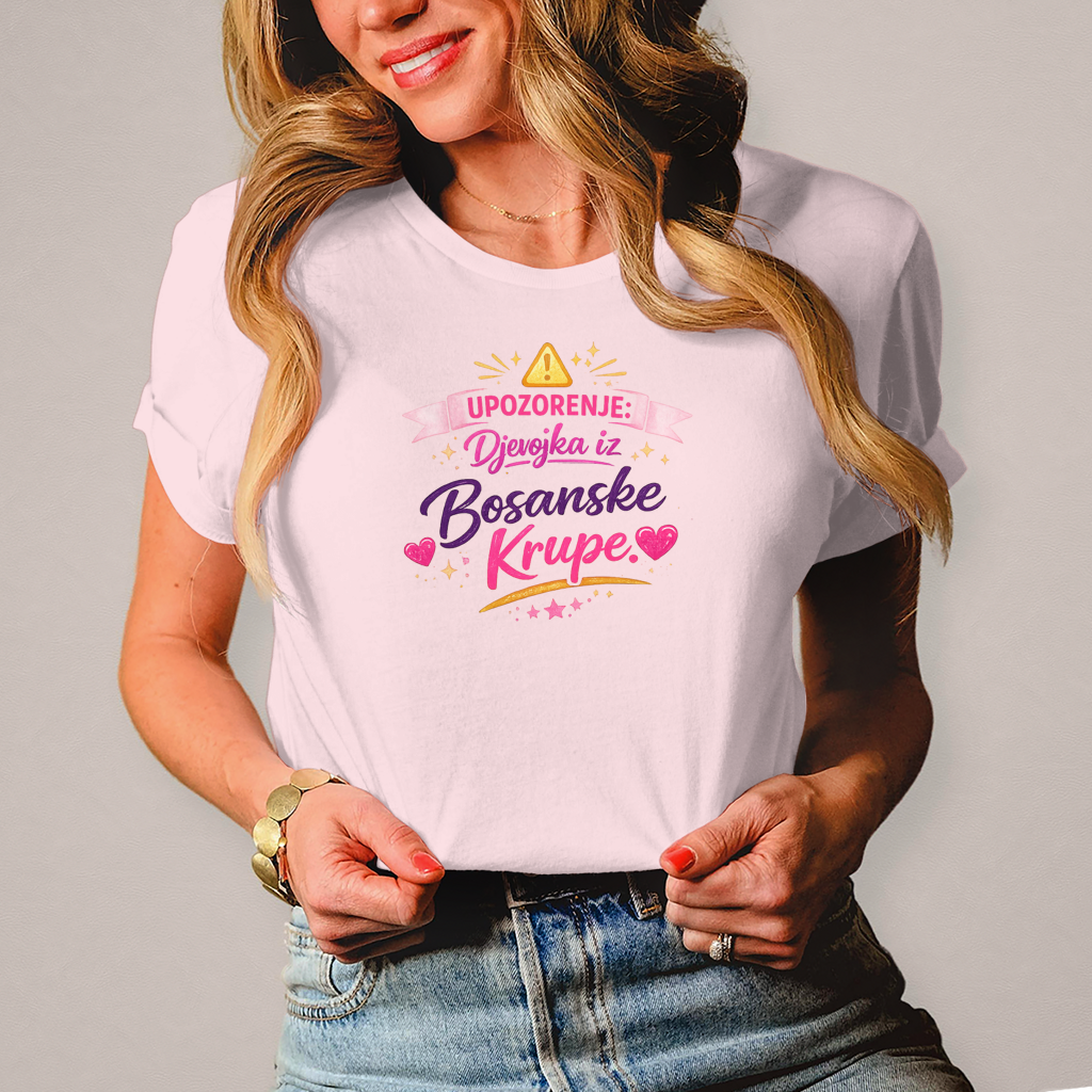 Damen T-Shirt Djevojka iz Bosanske Krupe