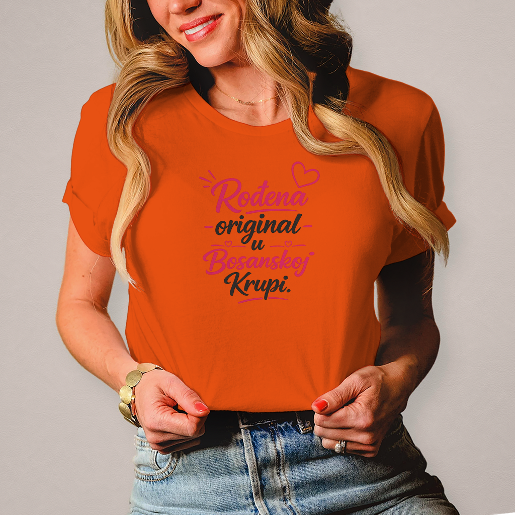 Damen T-Shirt Rodjena original