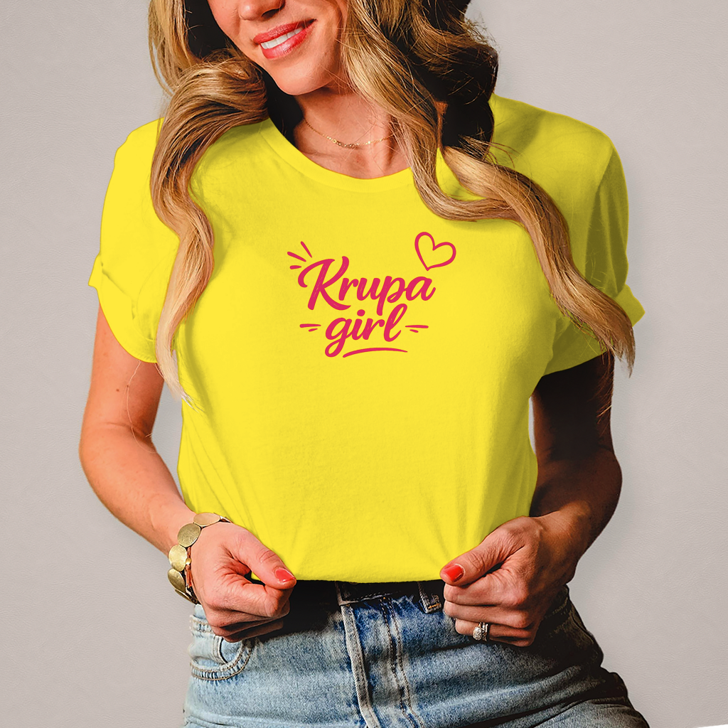 Damen T-Shirt Krupa girl
