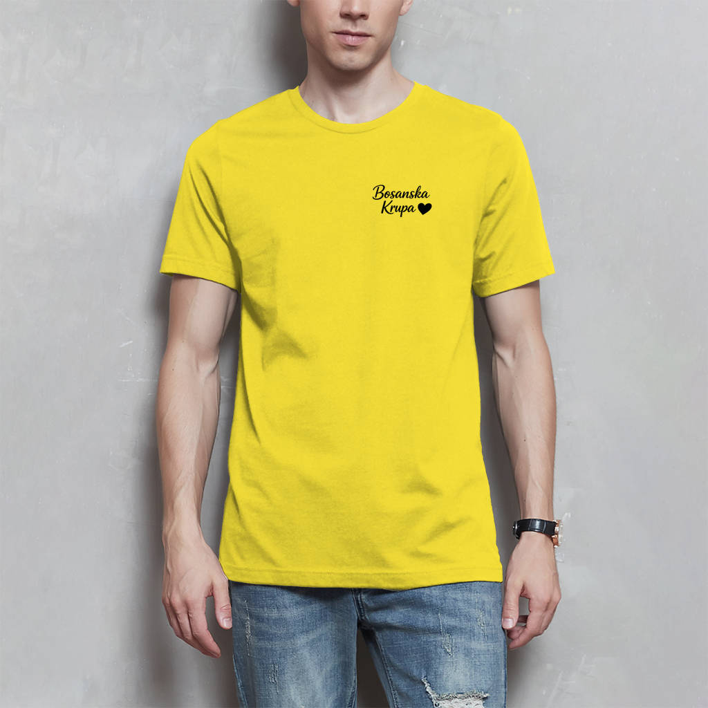Herren T-Shirt Bosanska Krupa Herz