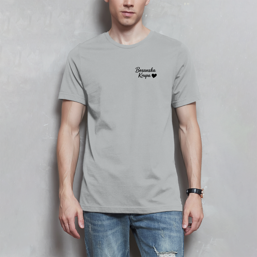Herren T-Shirt Bosanska Krupa Herz