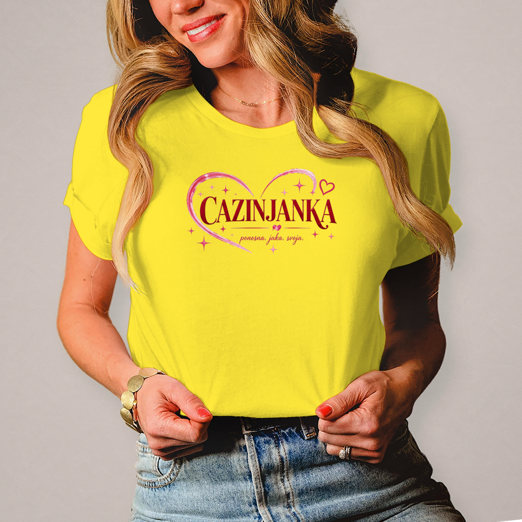 Damen T-Shirt Cazinjanka 01
