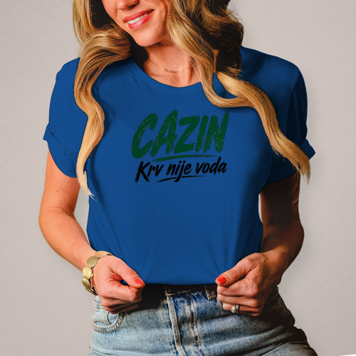 Damen T-Shirt Cazin Krv nije voda