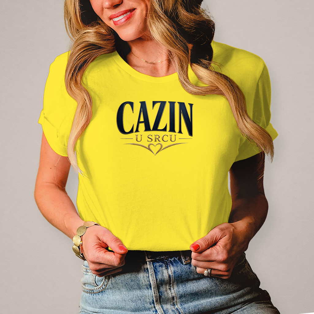 Damen T-Shirt Cazin u srcu