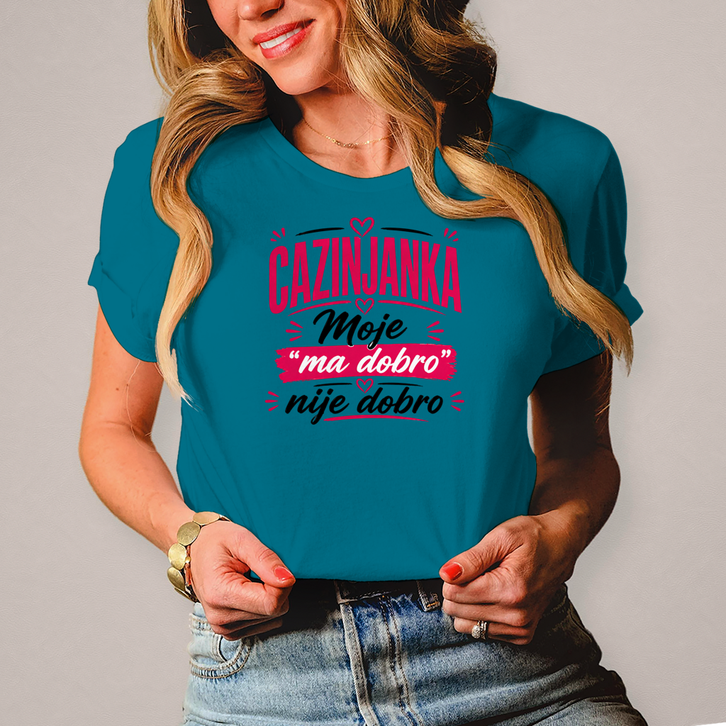 Damen T-Shirt Cazinjanka nije dobro