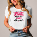 Damen T-Shirt Cazinjanka zasto da budem fina