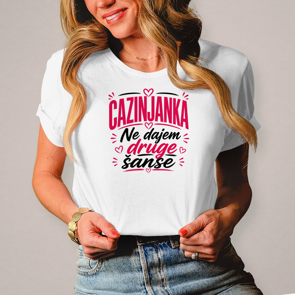 Damen T-Shirt Cazinjanka nema druge sanse