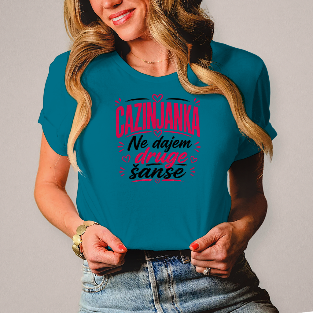 Damen T-Shirt Cazinjanka nema druge sanse