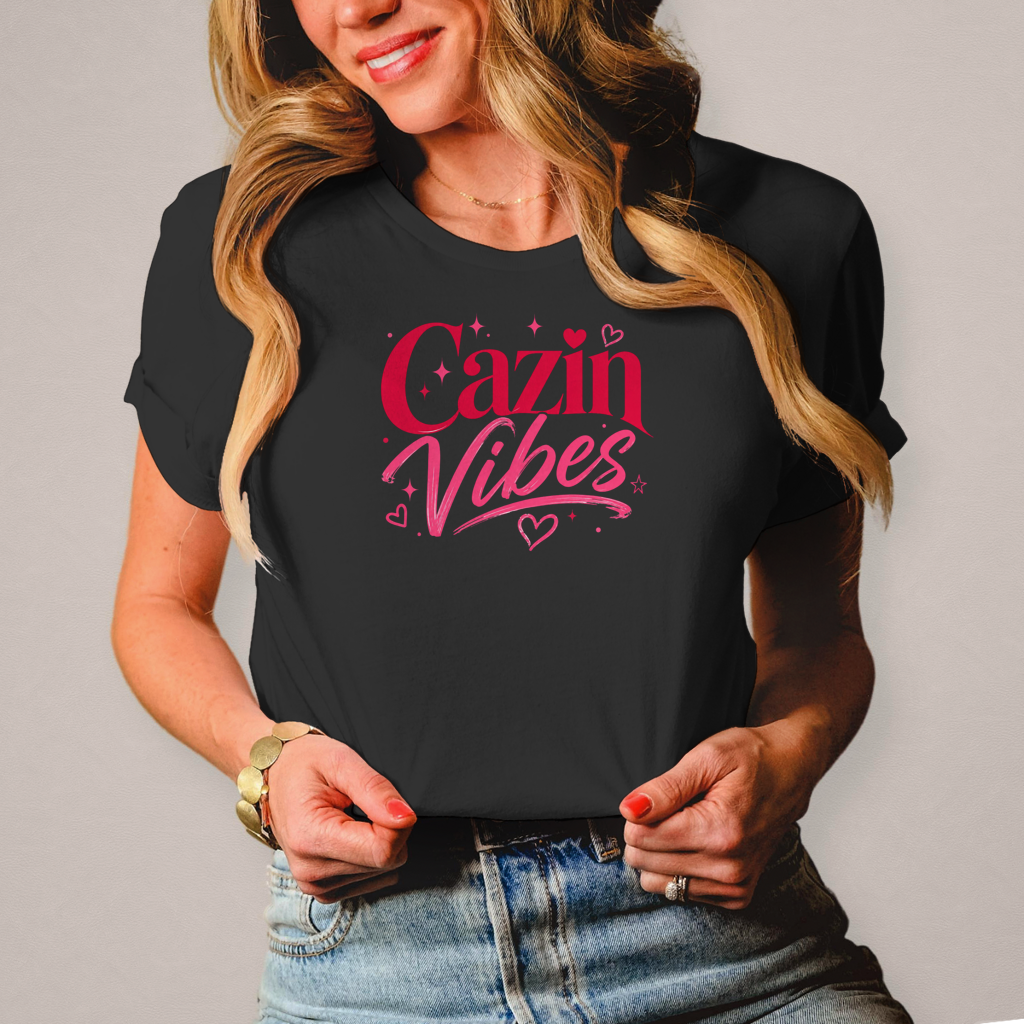 Damen T-Shirt Cazin vibes