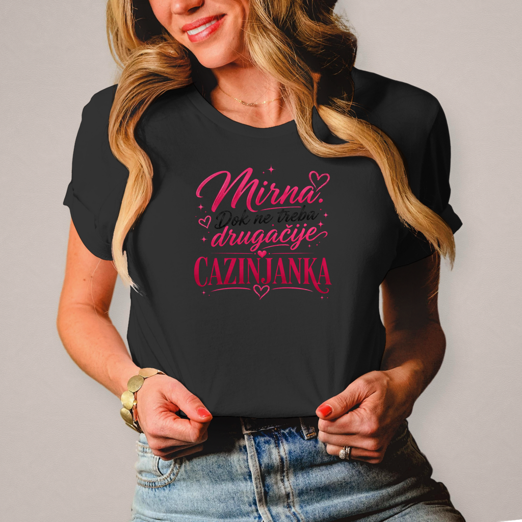 Damen T-Shirt Cazinjanka mirna