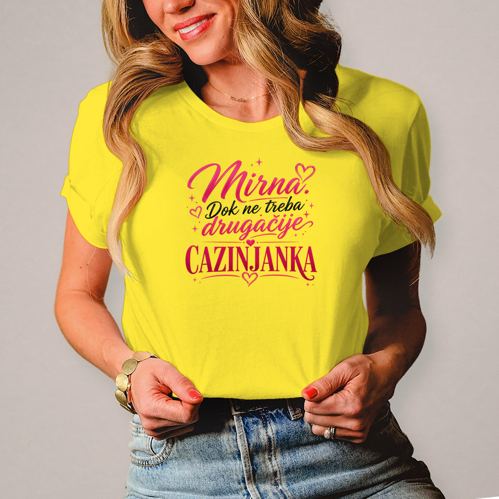 Damen T-Shirt Cazinjanka mirna