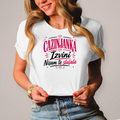 Damen T-Shirt Cazinjanka Ne slusam