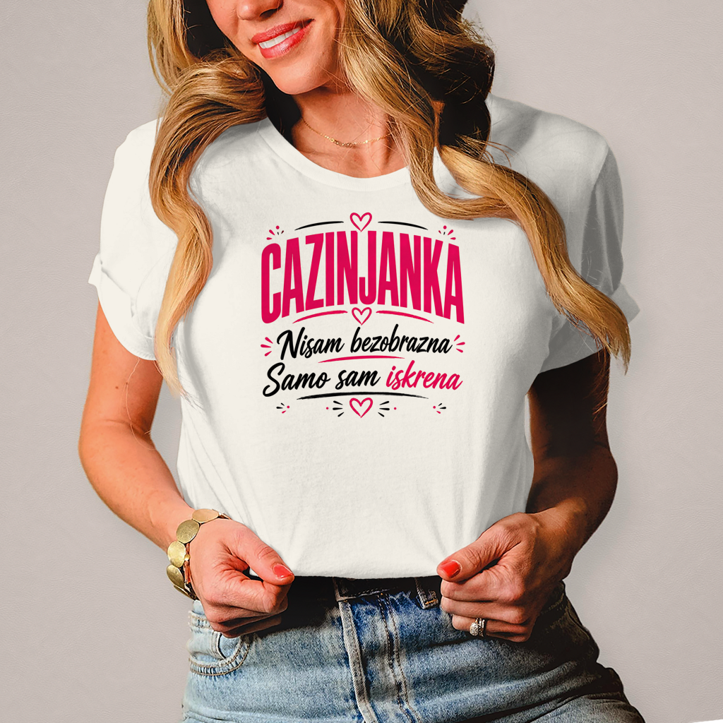 Damen T-Shirt Cazinjanka Iskrena