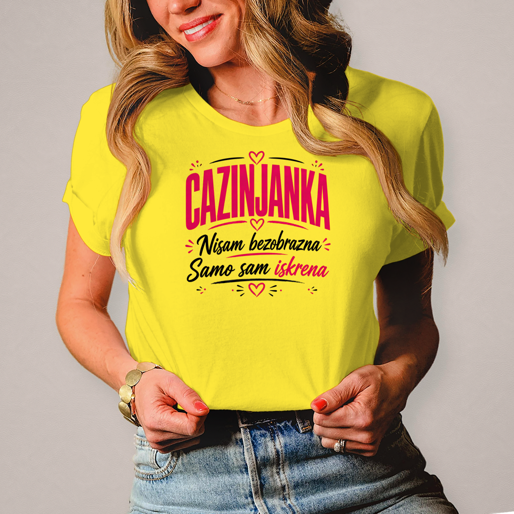 Damen T-Shirt Cazinjanka Iskrena