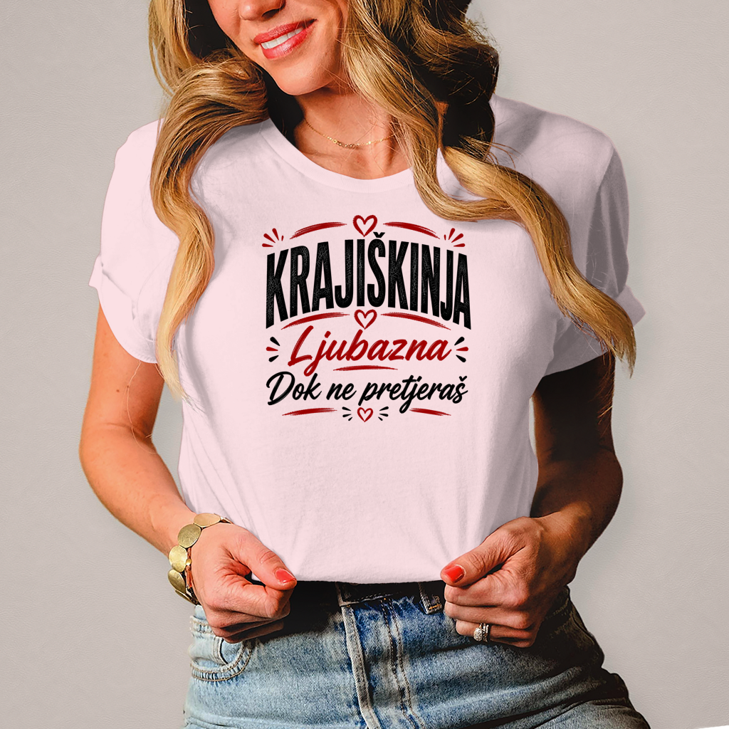 Damen T-Shirt Ljubazna