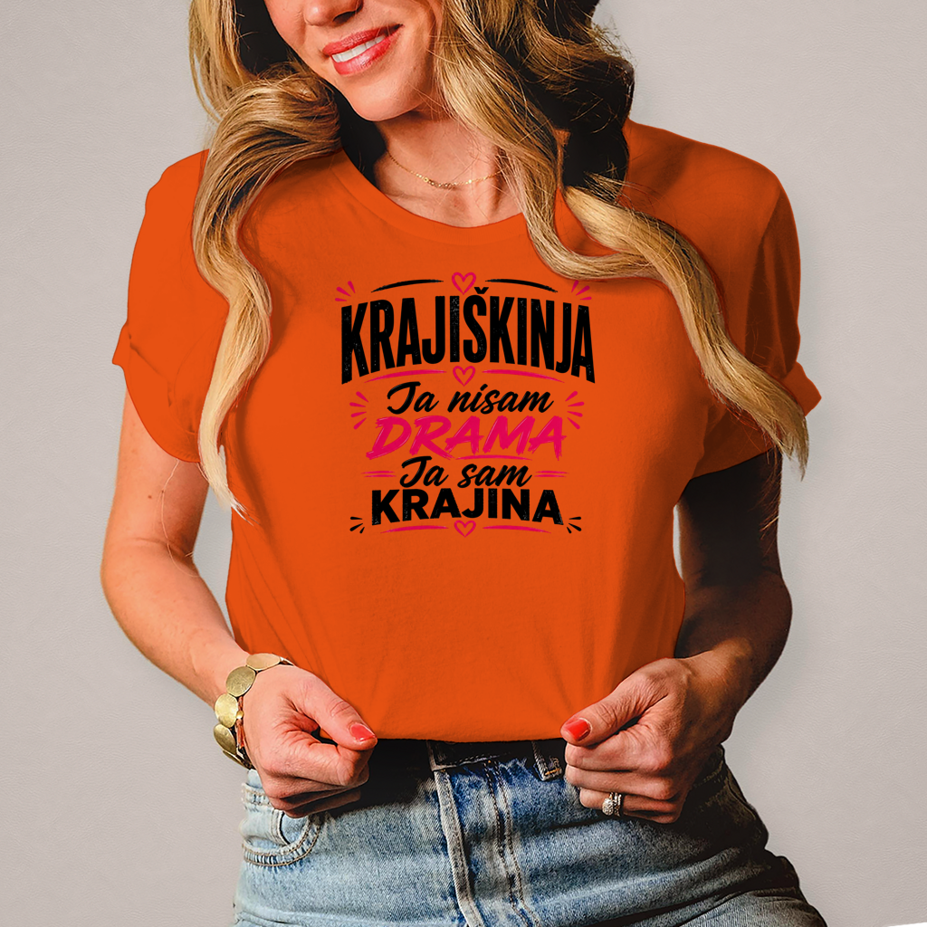 Damen T-Shirt Ja sam KRAJINA