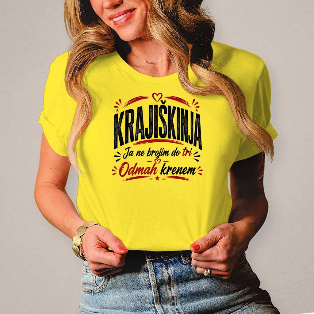 Damen T-Shirt Ne brojim