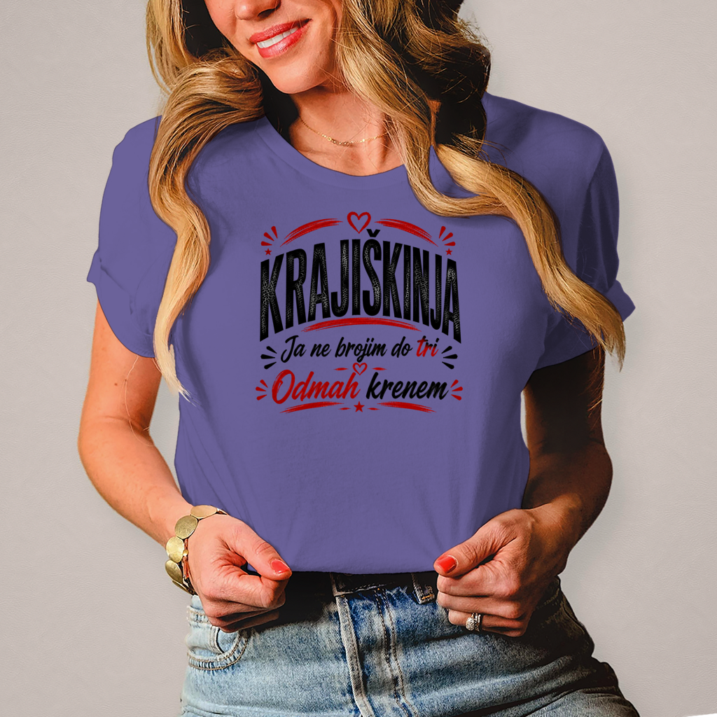 Damen T-Shirt Ne brojim