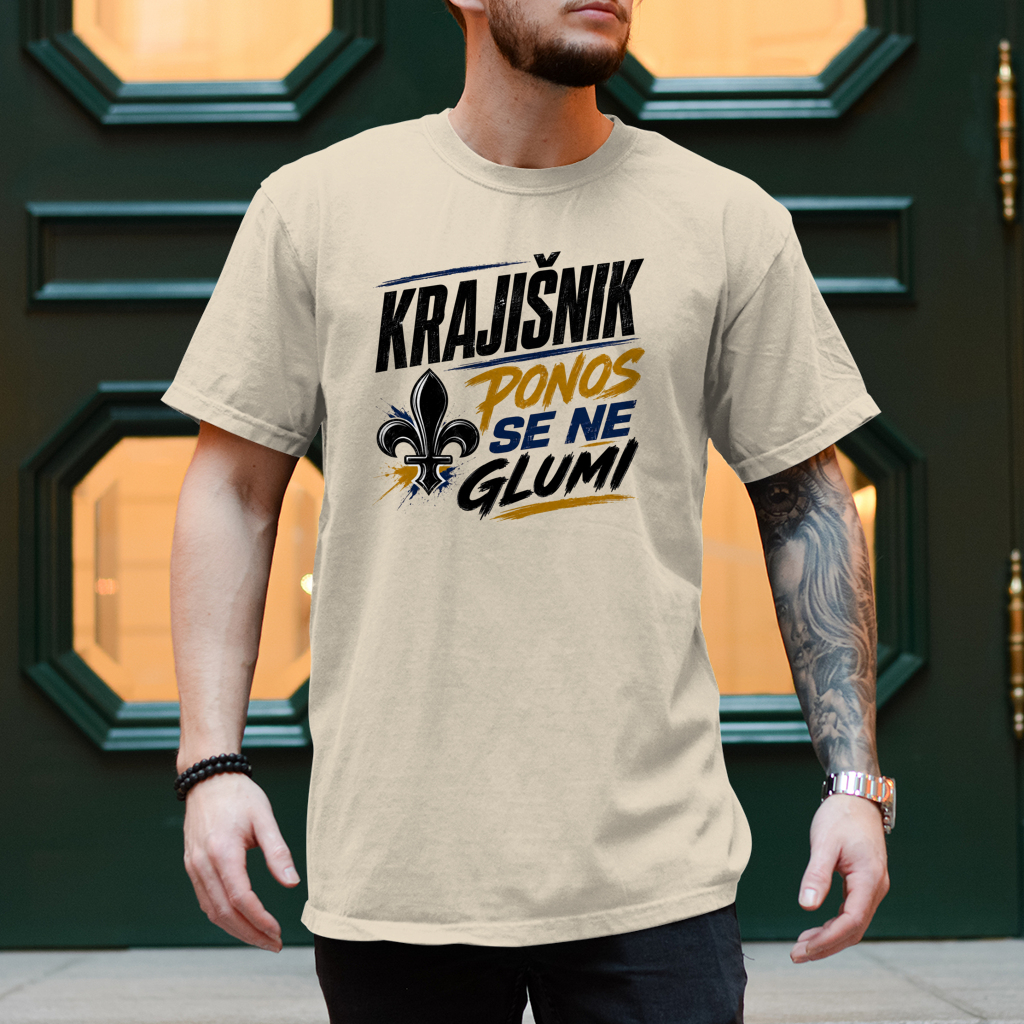 Herren T-Shirt Ponos se ne glumi