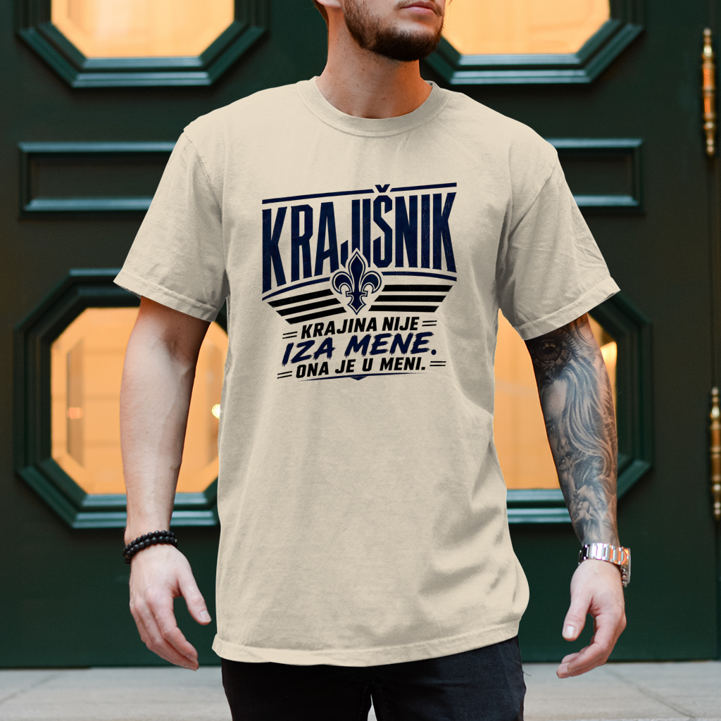 Herren T-Shirt Krajina je u meni