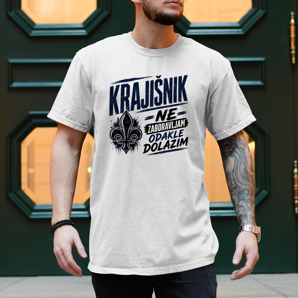 Herren T-Shirt Ne zaboravljam odakle dolazim