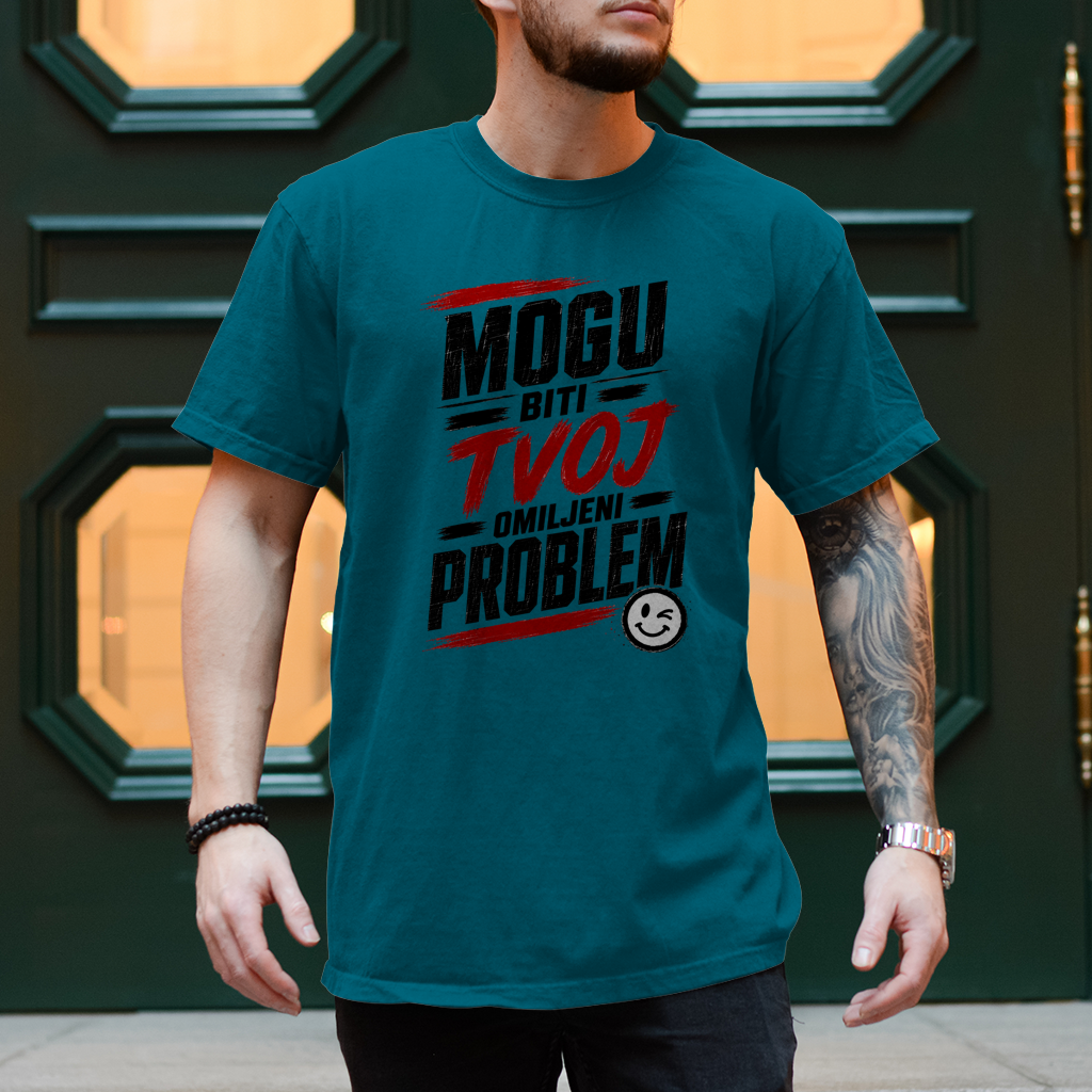 Herren T-Shirt Mogu biti tvoj omiljeni problem
